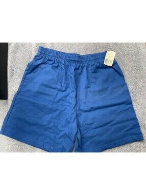 Vintage Pluma Blue Adult S Shorts With Drawstring 90s Athletic